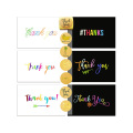 72 Thank You Cards Set and Sealer Sticker Assortment, 36 White and 36 Black Thank You Cards,Custom Thank You Cards